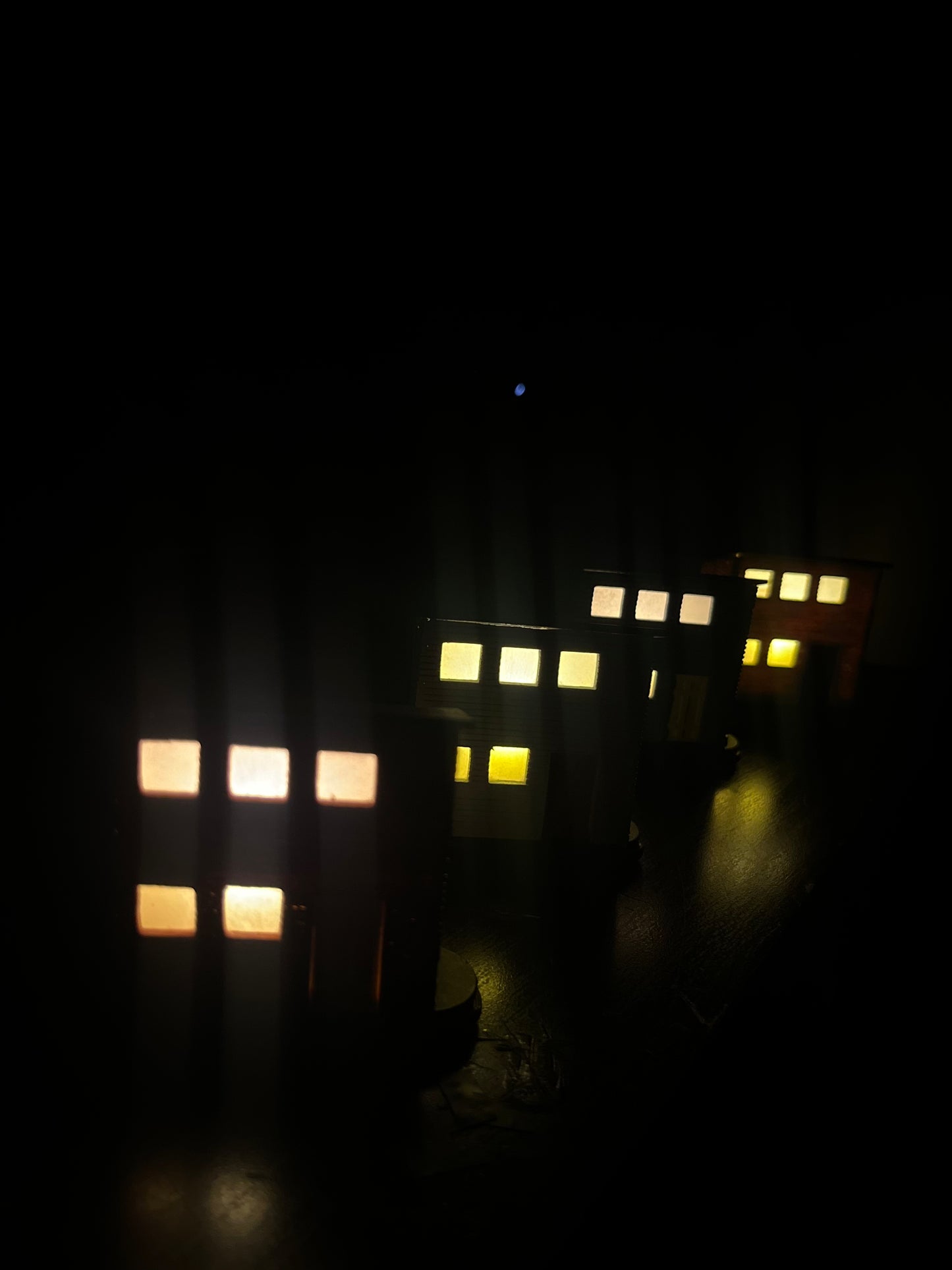 Red Hand Crafted Limited Edition Night Light Tiny House! - Perfect for Friends and Love Ones