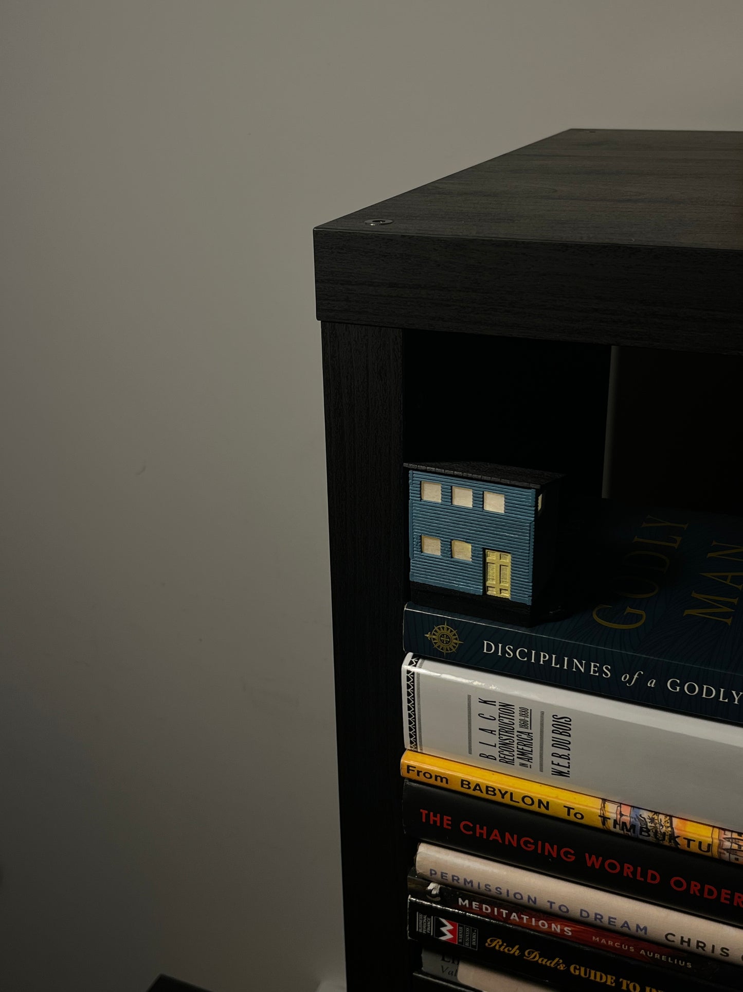 Blue Hand Crafted Limited Edition Night Light Tiny House! - Perfect for Friends and Love Ones