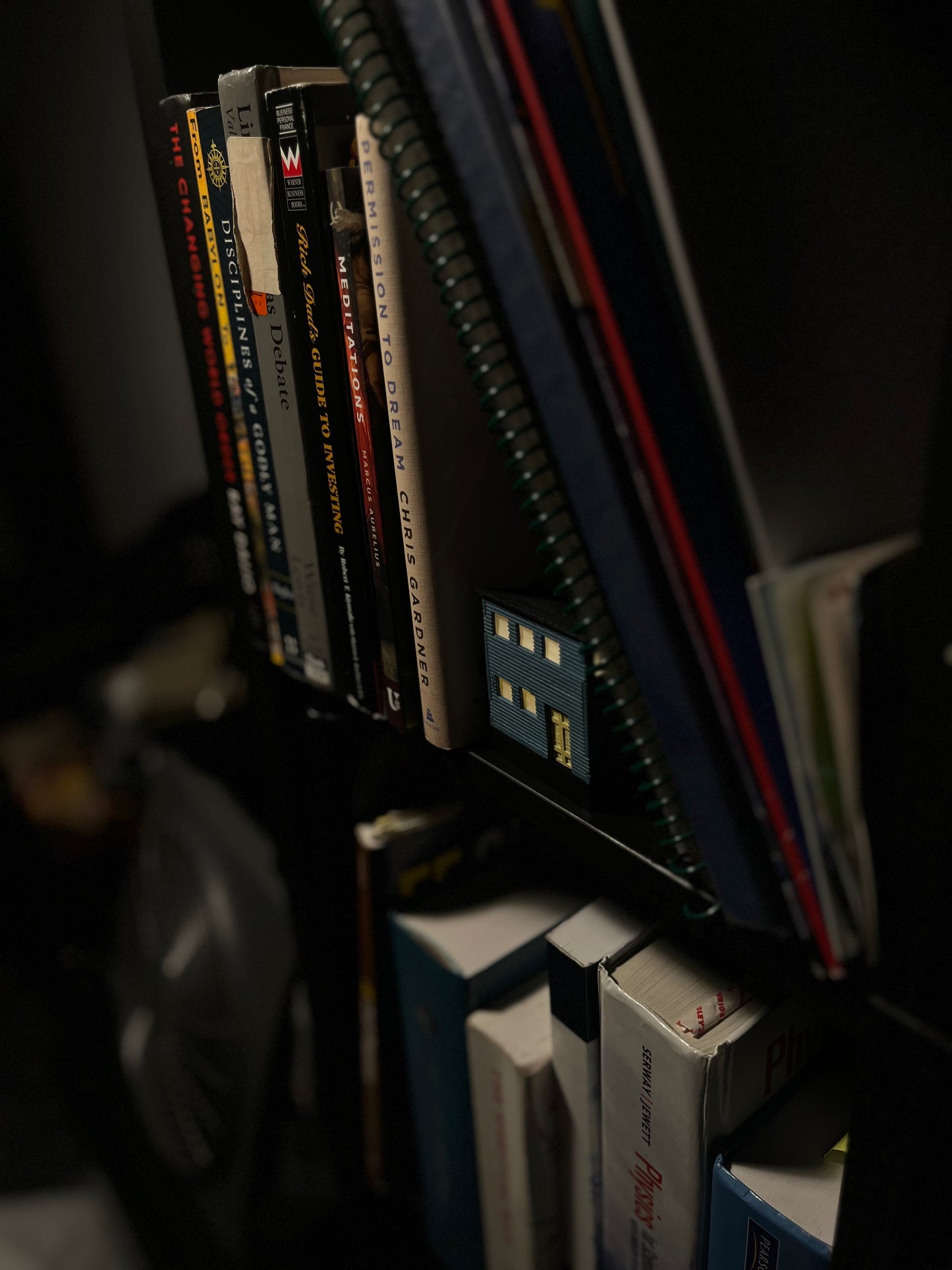 Blue Hand Crafted Limited Edition Night Light Tiny House! - Perfect for Friends and Love Ones