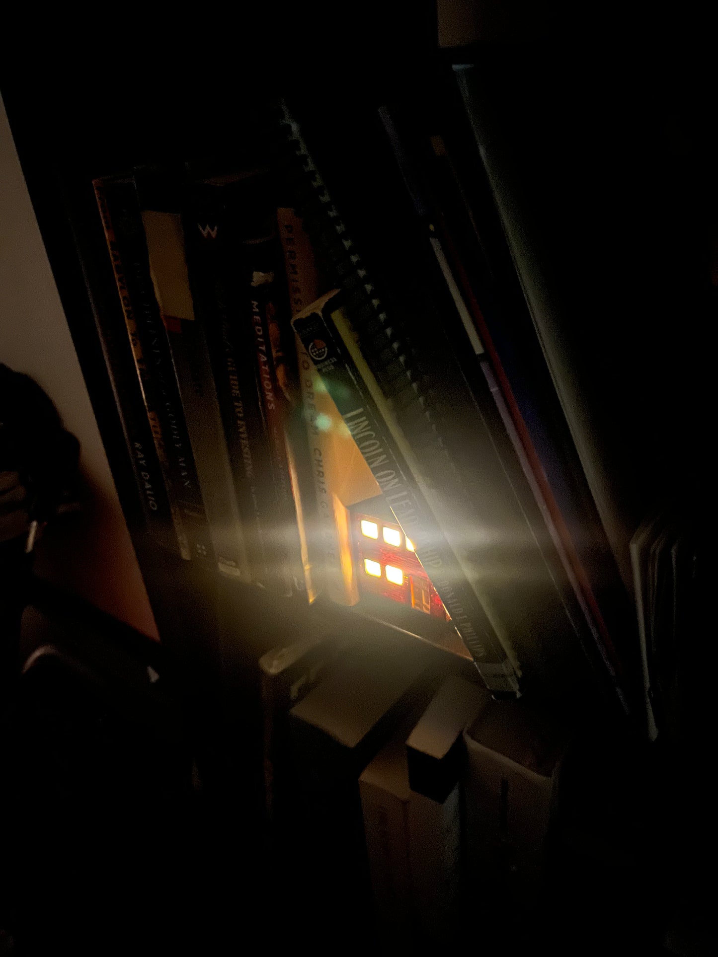 Red Hand Crafted Limited Edition Night Light Tiny House! - Perfect for Friends and Love Ones