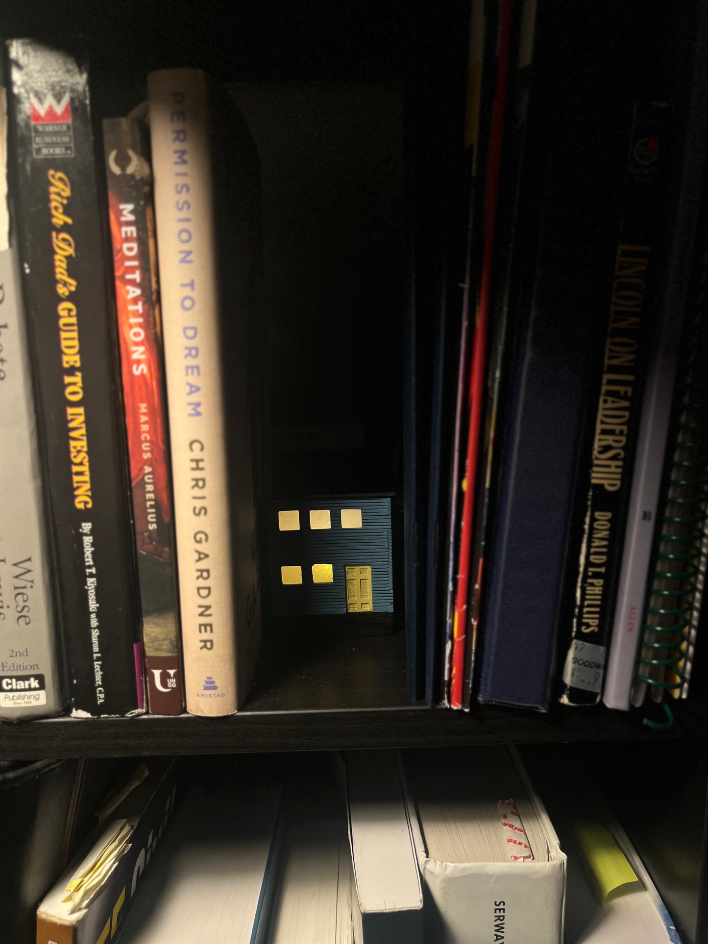 Blue Hand Crafted Limited Edition Night Light Tiny House! - Perfect for Friends and Love Ones